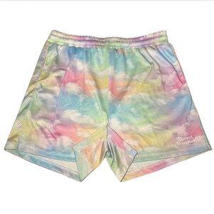 Shmeel NYC XL Men’s Mesh Basketball Shorts Pastel Cloud New York Streetwear Rare